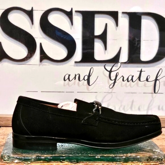 Stacy Adams Neville Moc-Toe Slip-On Loafers Mns 9 #25224 008 - Picture 1 of 9